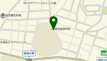 名鉄自動車学校の地図画像