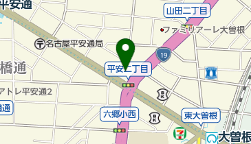 専門学校名古屋ウェディング&フラワー・ビューティ学院の地図画像
