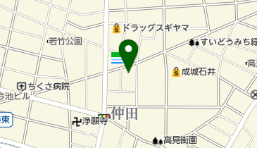 専門学校エクラの地図画像