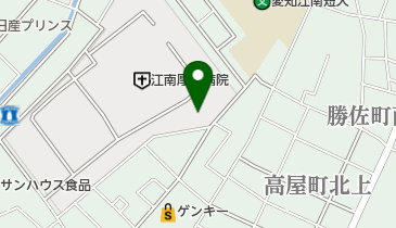 愛知県厚生農業協同組合連合会愛北看護専門学校の地図画像