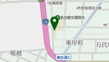 名古屋文理栄養士専門学校の地図画像