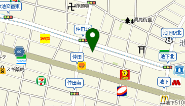 名古屋経営会計専門学校日本語科の地図画像