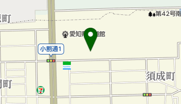 名古屋市丸池保育園の地図画像