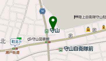 名古屋市守山保育園の地図画像