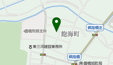 飽海保育園の地図画像