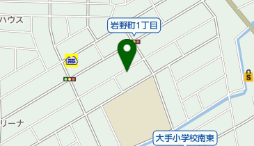 春日井市立大手保育園の地図画像