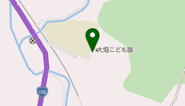 豊田市立大畑こども園の地図画像