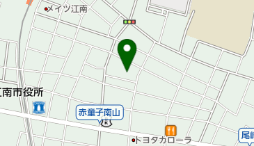 江南市立中央保育園の地図画像