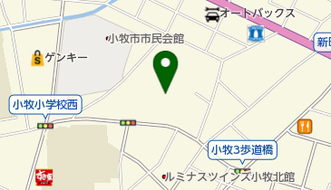 小牧市立第二保育園の地図画像
