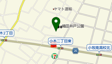 小牧市立小木保育園の地図画像