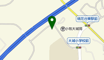 小牧市立大城保育園の地図画像