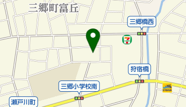 尾張旭市立東部保育園の地図画像