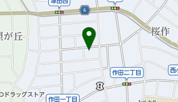 長湫西保育園の地図画像