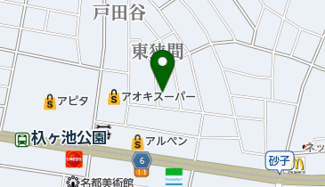 長湫東保育園の地図画像