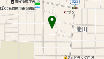 北名古屋市立能田保育園の地図画像
