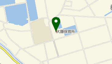 弥富市立大藤保育所の地図画像