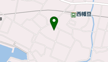 幡豆保育園の地図画像