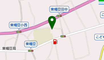 東幡豆保育園の地図画像