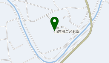 新城市立山吉田こども園の地図画像