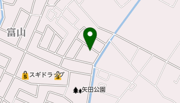 矢田つぼみ保育園の地図画像