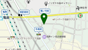 名古屋こども保育園の地図画像