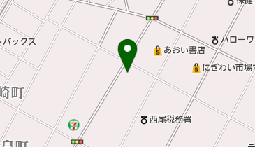 クラ・ゼミ西尾校の地図画像