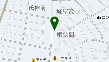 クラ・ゼミ長久手校の地図画像