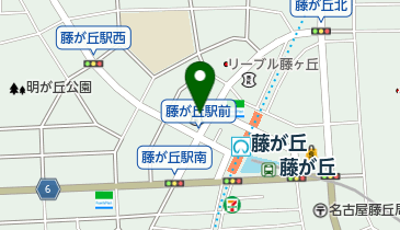 河合塾Wings藤が丘教室の地図画像