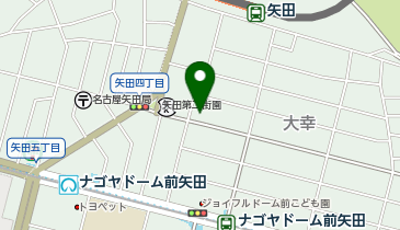 早稲田進学セミナー大曽根教室の地図画像