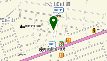 アイフルホーム長久手展示場の地図画像