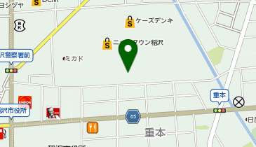 平和堂ニッケタウン稲沢店の地図画像