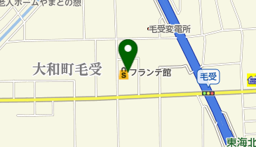 一宮フランテ館の地図画像