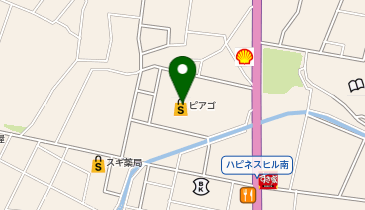 ピアゴ幸田店の地図画像