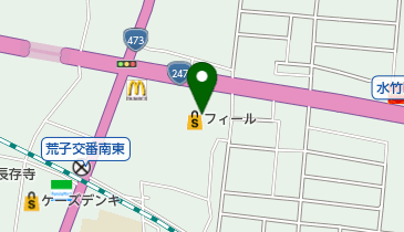 エクボスタイルGAMAGORIの地図画像