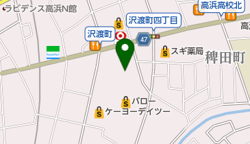 ヤマナカ高浜店の地図画像