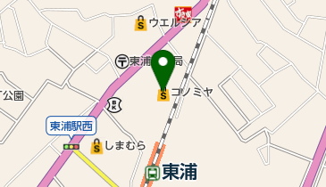コノミヤ東浦店の地図画像