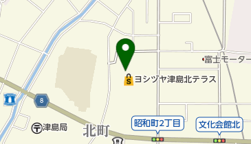 ヨシヅヤ津島北テラスの地図画像