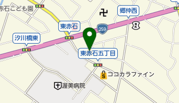 ヤマナカ田原店の地図画像