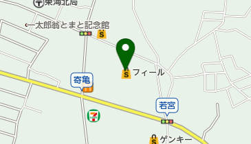 フィールホームタウンの地図画像