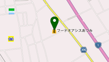 フードオアシスあつみ宿店の地図画像