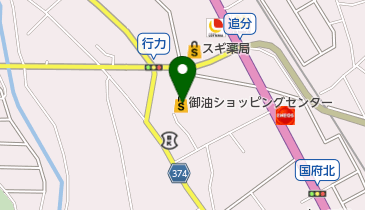 ヤマナカ御油店の地図画像