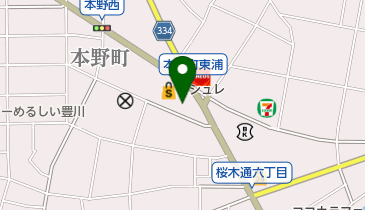 クックマート本野町店の地図画像
