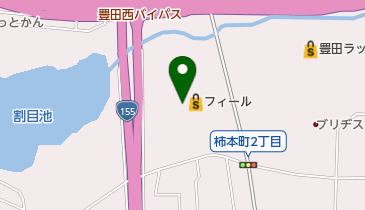 フィールリスタの地図画像