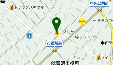 コノミヤ沓掛店の地図画像