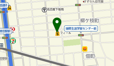 フィール堀田店の地図画像