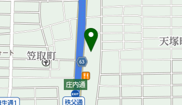 ヤマナカ庄内通店の地図画像