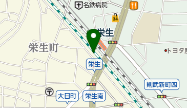 フィール栄生店の地図画像