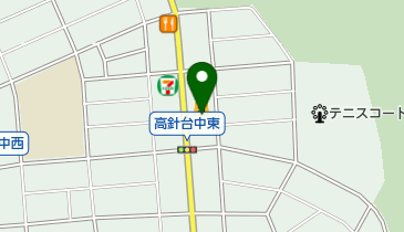 極楽フランテの地図画像