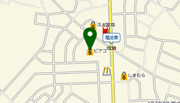 ピアゴ清水山店の地図画像