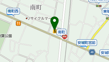 安城フランテ館の地図画像